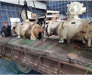 鶴煤集團登?？諌簷C大修項目現(xiàn)場