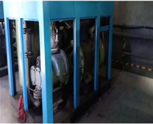 空壓機(jī)風(fēng)冷改造-孝義市某甲醇廠2臺蘭佛卡250KW